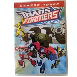 NEW Sealed Transformers Animated Season 3 DVD 2014 Optimus Prime